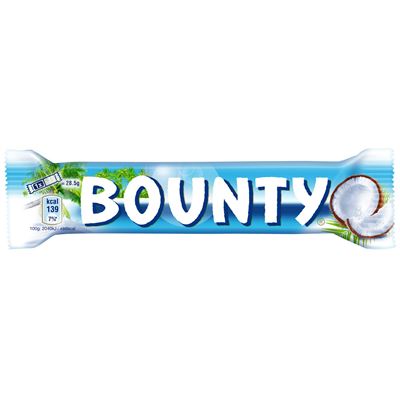 Bounty čokoládová tyčinka s kokosem 24x57g